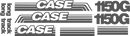Case 1150G LT Decal Set
