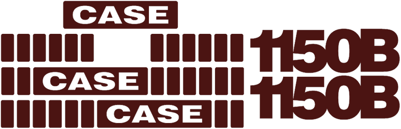 Case 1150 Decal Set