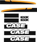 Case 1650K Decal Set
