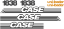 Case 1838 Decal Set
