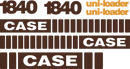 Case 1840 Decal Set