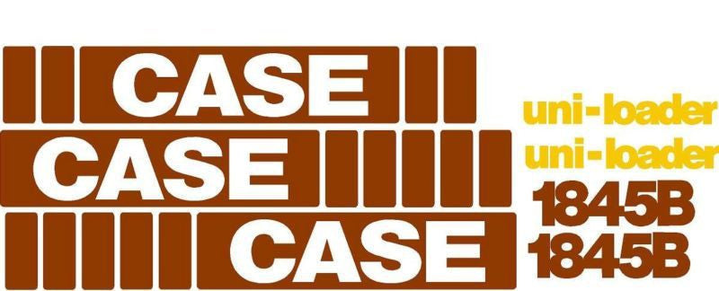 Case 1845B Decal Set