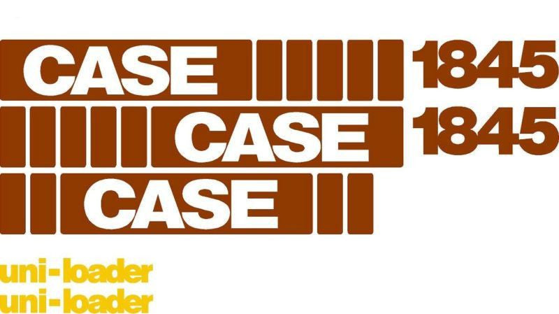 Case 1845 Decal Set