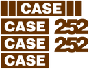 Case 252 Decal Set