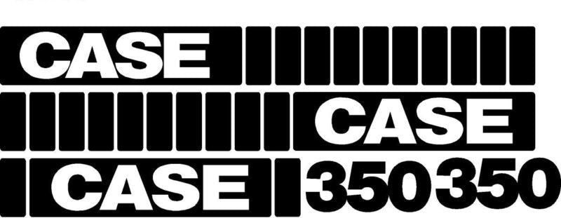 Case 350 Decal Set