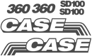 Case 360 Decal Set