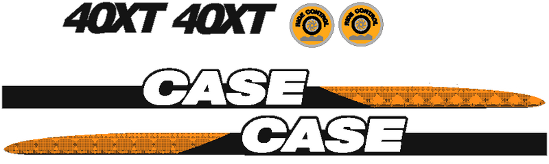 Case 40 XT  Decal Set