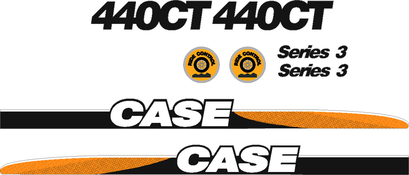 Case 440CT Decal Set