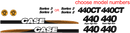 Case 440 Decal Set
