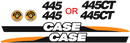 Case 445 Decal Set