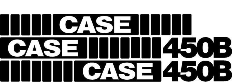 Case 450B Decal Set