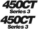 Case 450CT-3 Decal Set