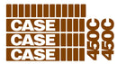 Case 450C Decal Set