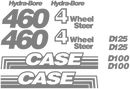 Case 460 Decal Set