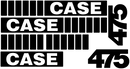 Case 475 Decal Set