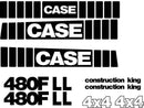 Case 480FLL Decal Set