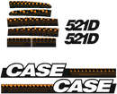 Case 521D Decal Set