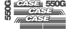Case 550G Decal Set
