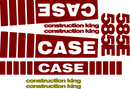 Case 585E Decal Set