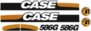 Case 586G New Decal Set