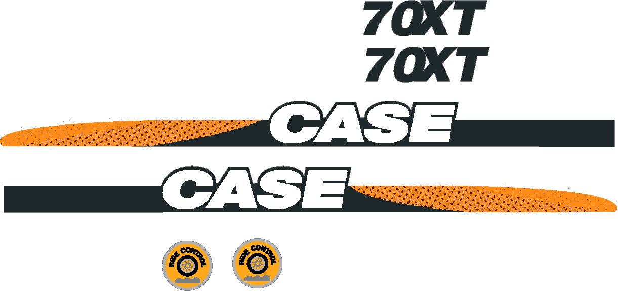 Case 70 XT Decal Set
