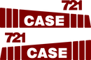 Case 721 Decal Set