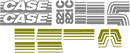 Case 821C Decal Set