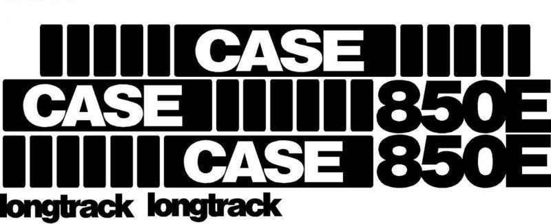 Case 850E LT Decal Set