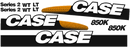 Case 850K 2 Decal Set
