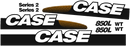 Case 850L WT Decal Set