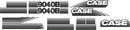 Case 9040B Decal Set