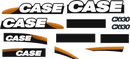 Case CX130 Decal Set