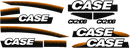 Case CX210B Decal Set