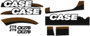 Case CX27B  Decal Set