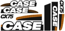 Case CX75 Decal Set