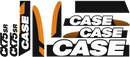 Case CX75SR Decal Set