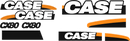 Case CX80  Decal Set