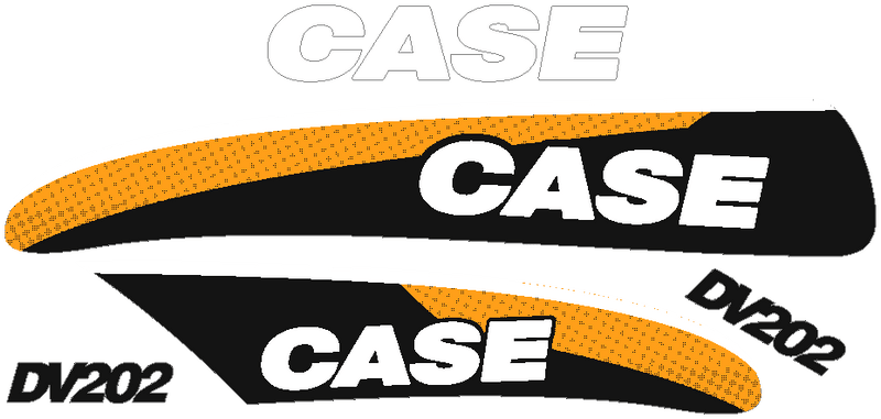 Case DV202  Decal Set
