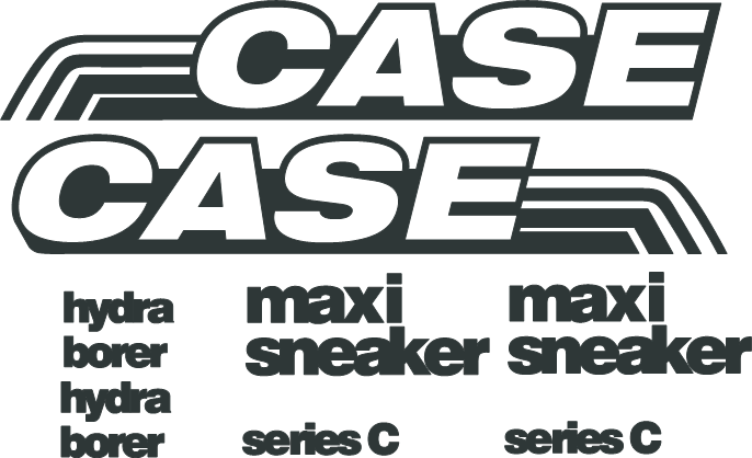 Case Maximum Sticker Case MAXI-SNEAKER C Decal Set