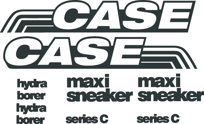 Case MAXI-SNEAKER C Decal Set