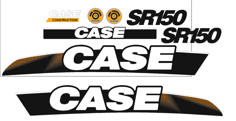 Case SR150 Decal Set