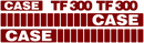 Case TF300 Decal Set