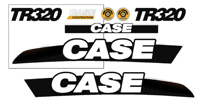 Case TR320  Decal Set