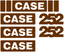 Case W252  Decal Set