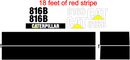 Caterpillar 816B Decal Set