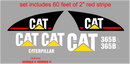Caterpillar 365BL II Decal Set