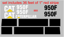 Caterpillar 950F II Decal Set
