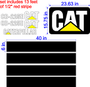 Caterpillar CB-225E Decal Set