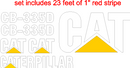 Caterpillar CB-335D Decal Set