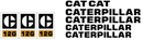 Caterpillar 12G Decal Set